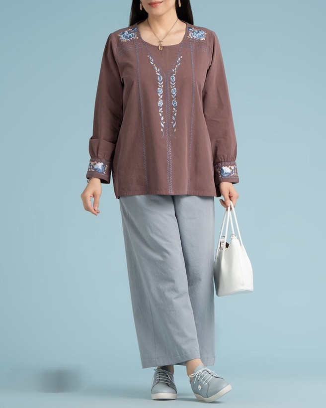 تونیک جلوبسته سنتی